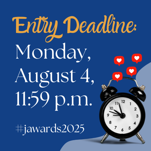 52nd Annual #JAwards Contest Deadline Graphic